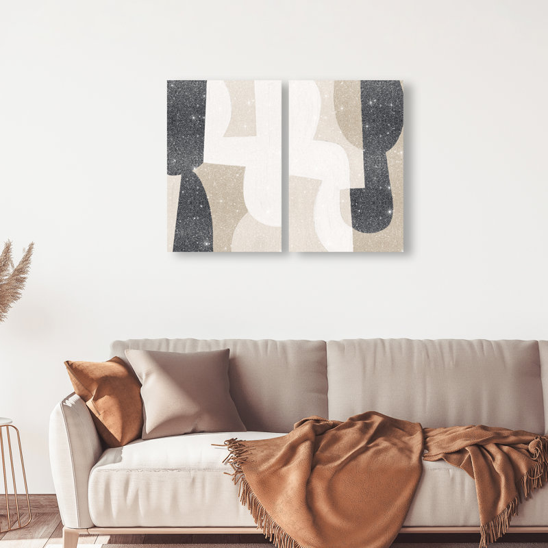 El Modernista Set Set by Oliver Gal, 24"H x 36"W, Gallery Wrapped