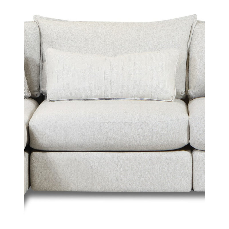 Chaise sans accoudoirs en coton Sofley Hogan