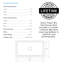 32'' L Single Basin Kitchen Sink