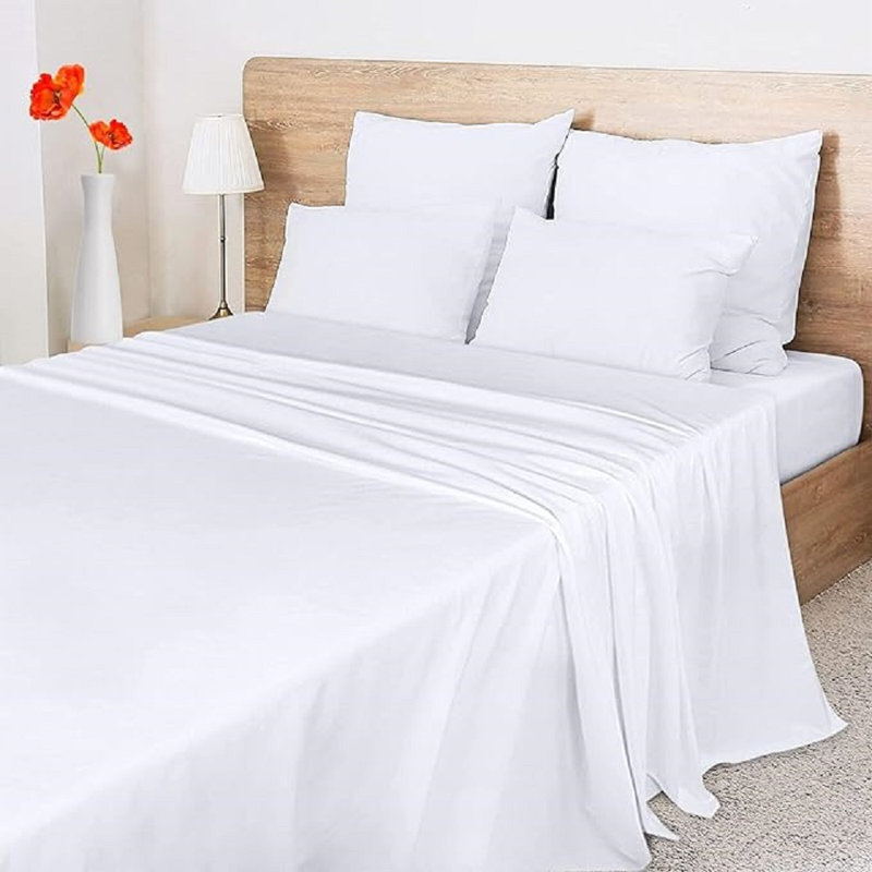100% Cotton Machine Woven Flat Sheet