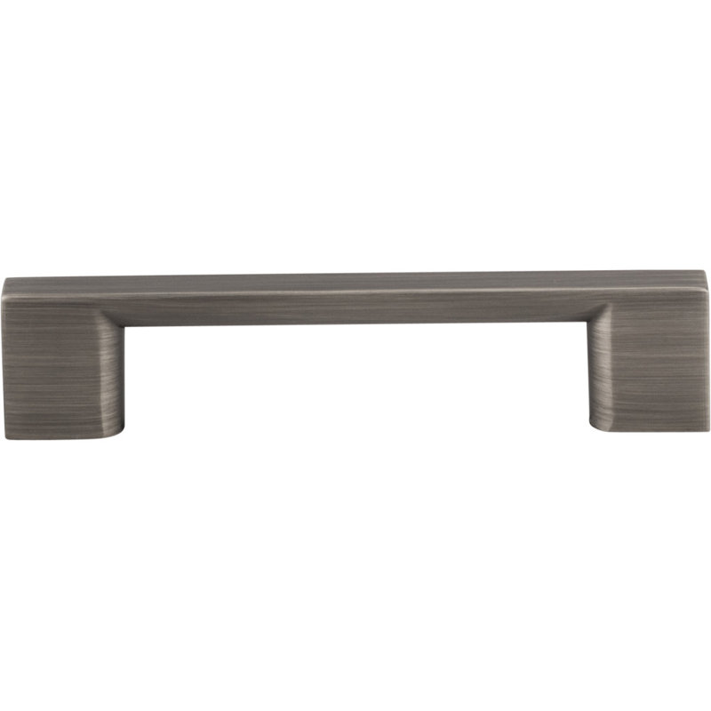 Sutton Bar Pull, Brushed Pewter, 3 3/4"
