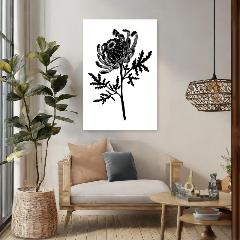 Impression sur toile murale élégante et élégante, 48" H x 32" W