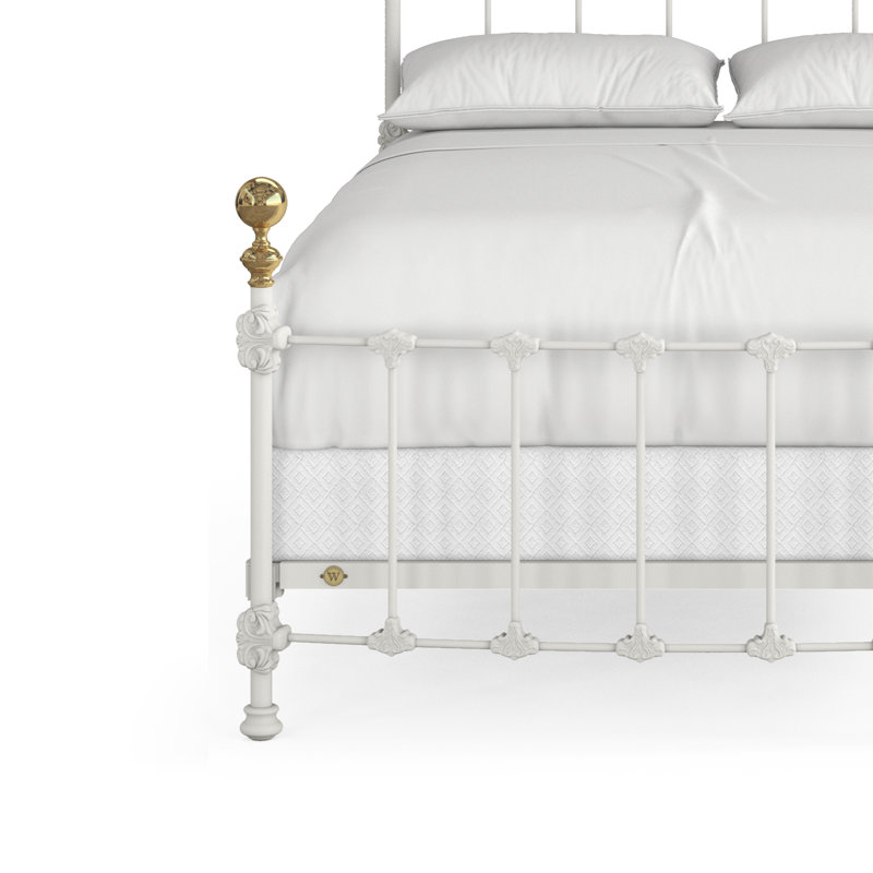 151 Palatial Bed | Complete Standard, Matte White, Full