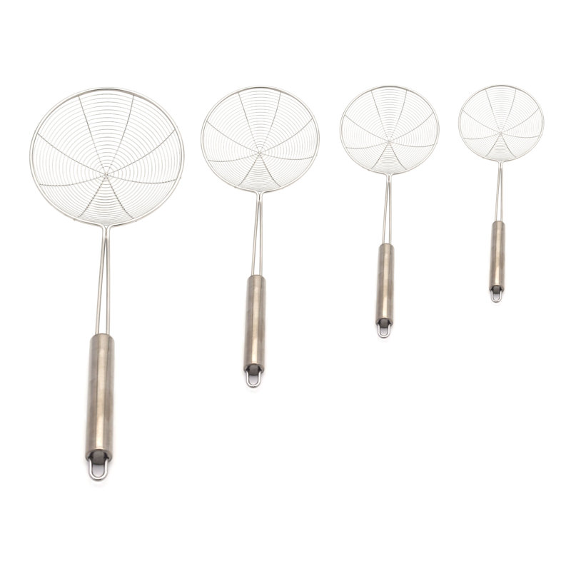 Buckingham Round Handle Spider Strainer premium Stainless Steel  