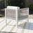 Lilah White Aluminum Side Chair