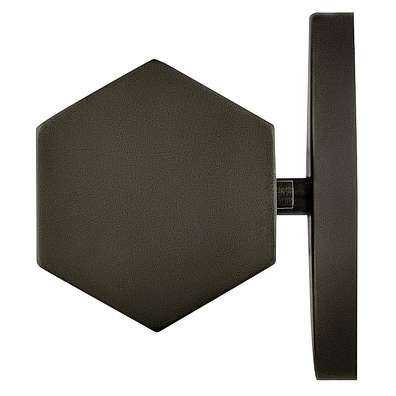 Facet 1 - Light LED Bath Sconce, Black Oxide