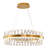Modern 1 Light LED Crystal Oval Chandelier-1969545275-1969545274