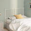 Tête de lit en métal durable Demarrio vidaXL, style moderne-88463533-88463532