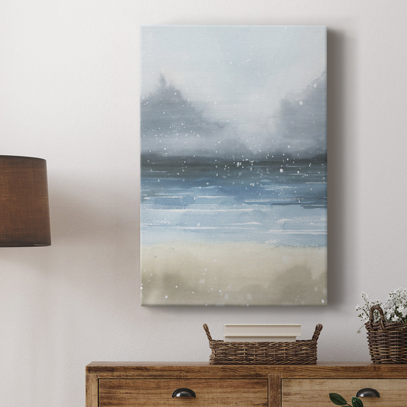 Étoiles et la mer II - galerie Cavas sur mesure, H 27 po x l 18 po