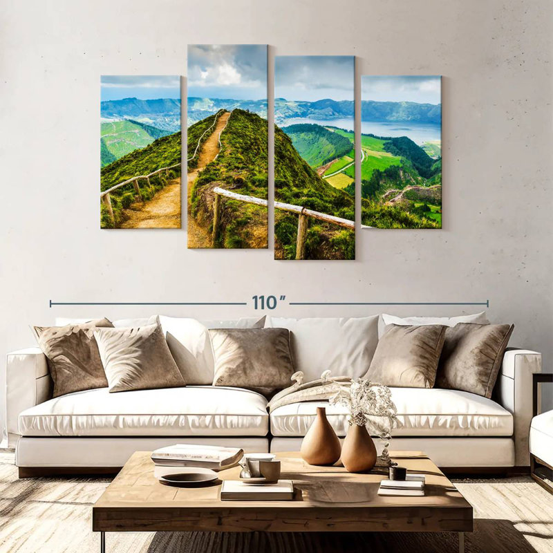 Alvord Azores Mountain Path, 54" H x 84" W
