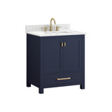 Modero 30" Single Bathroom Vanity with Top