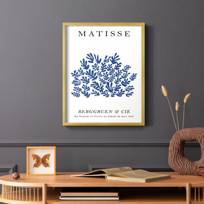 Matisse CCXCIX, reproduction encadrée - bois massif