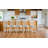 Chic Slat Back Wooden Counter Stools with Upholstered Seats-99343621-99343618