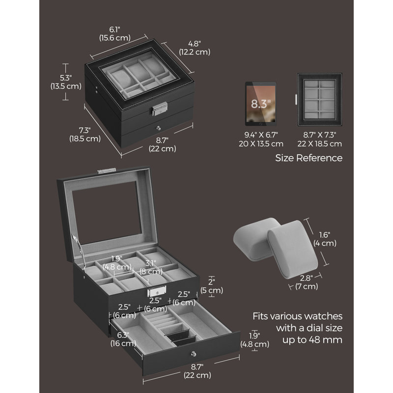 Manufactured Wood Watch Box +