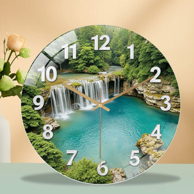 Horloge murale Waterfall