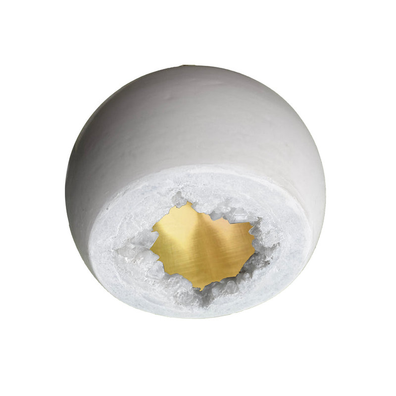 Geode 1 - Light Pendant, Matte White, Black