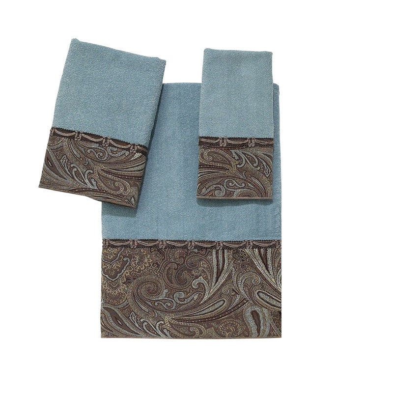 Bradford 100% Cotton Towel, Blue, Bath Towel - 1 Pack