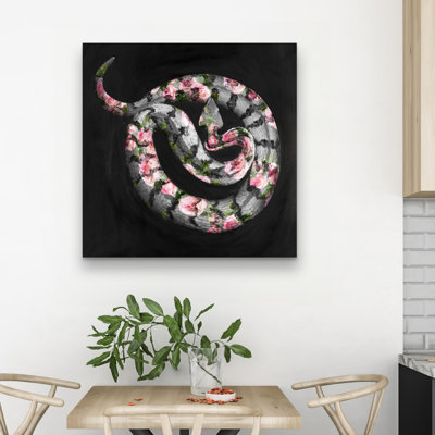 Poisonous flowers - 32"x32" art on canvas