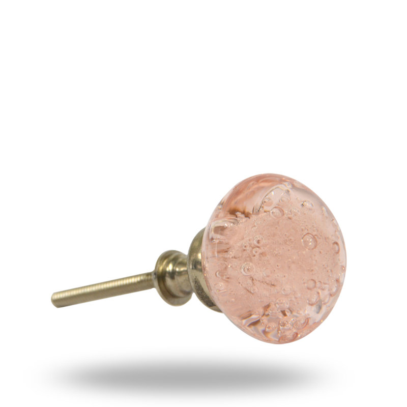 Paquet multiple de boutons de champignon de 1,4 po de diamètre Jones, Rose
