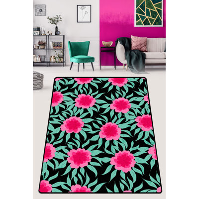 Shaffer Abstract Shag Area Rug