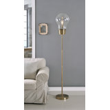 71.5'' Antique Brass Traditional Floor Lamp