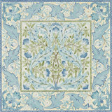 Wilhelmina Indigo Wallpaper