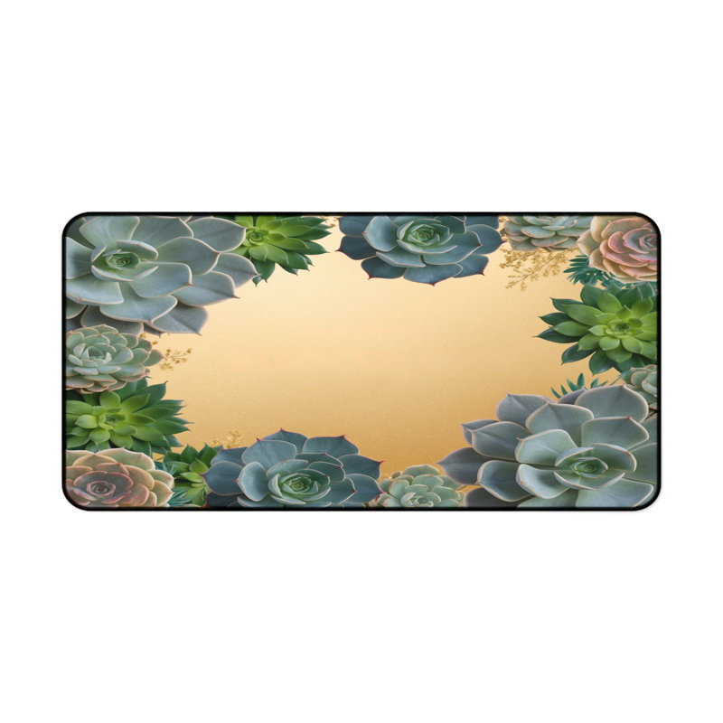 Polyester Desk Pad, 14.4x12.1