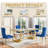 Rectangular 70.1"L X 35"W Dining Set (Set Of 5)-1783850114