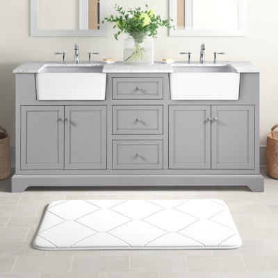 Meuble-lavabo double 72 po Pardue