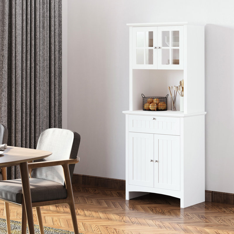 Garde-manger blanc avec rangement réglable