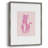 Tiger Bow Framed Print - Solid Wood-1886615556