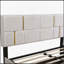 2-Pieces Queen Size Bedroom Set with Upholstered Platform Bed, Hydraulic Storage, and Storage Ottoman,-1560050924