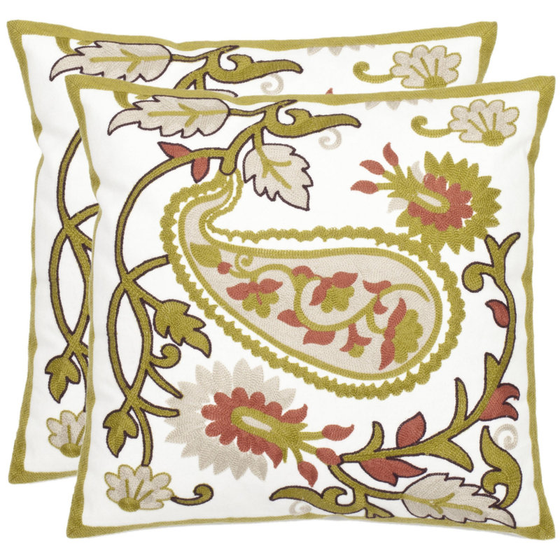 Coussin en coton Simon