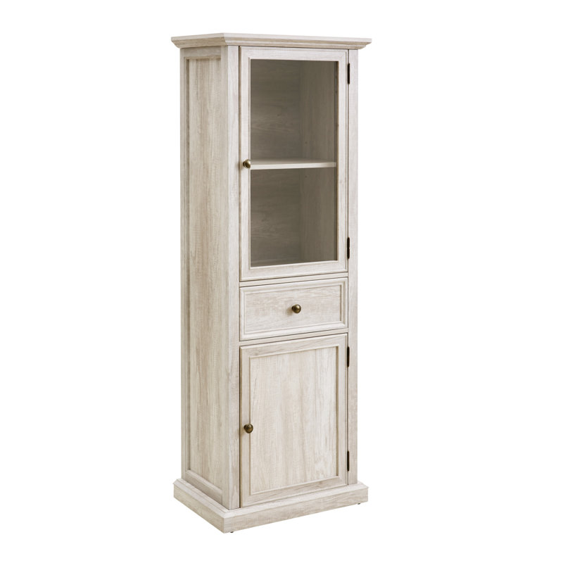 Tall Storage Cabinet, White