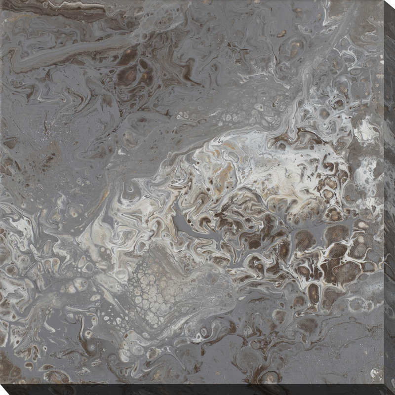 «Modern Flow II» par Tiffany Hakimipour, reproduction sur toile, H 36 po x l 36 po x P 1,5 po
