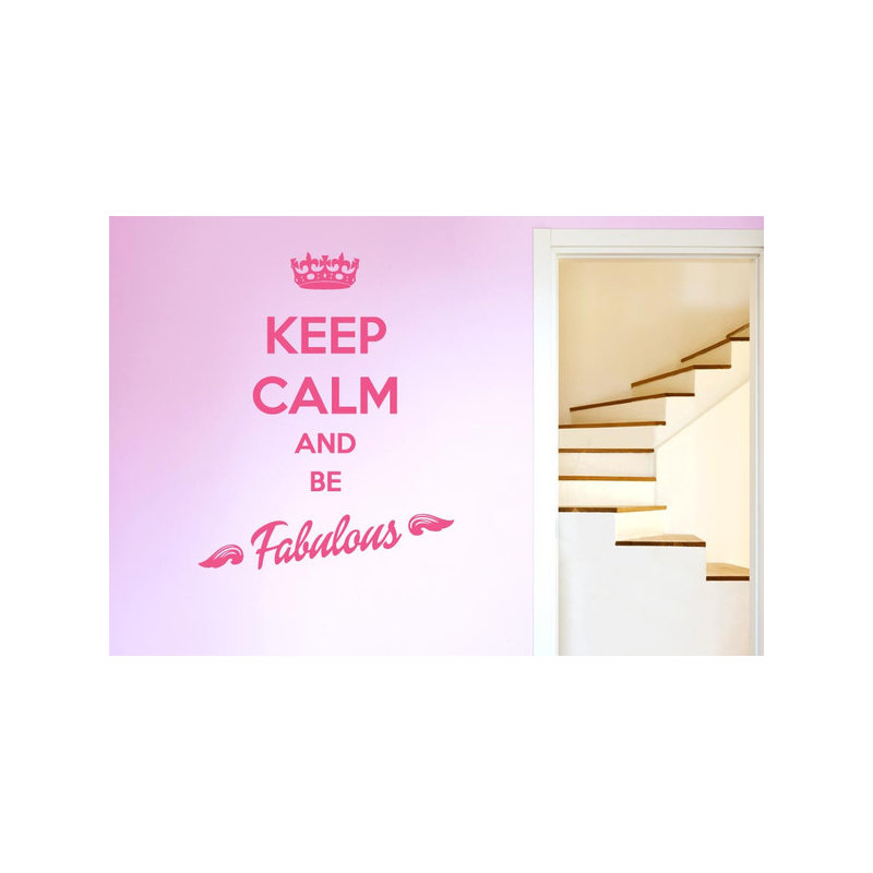 Wall Decal, Large, Pink