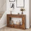 Console / canapé / table d'entrée 47 po avec rangement pour couloir, salon (brun foncé) 47 po | Idée cadeau
