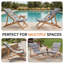 Chaise longue de plage inclinable d'extérieur, chaise longue pliante avec dossier réglable-269986708