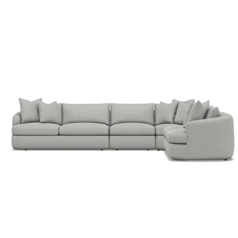 Jules Fabric 4 Pc Sectional, 1583-010