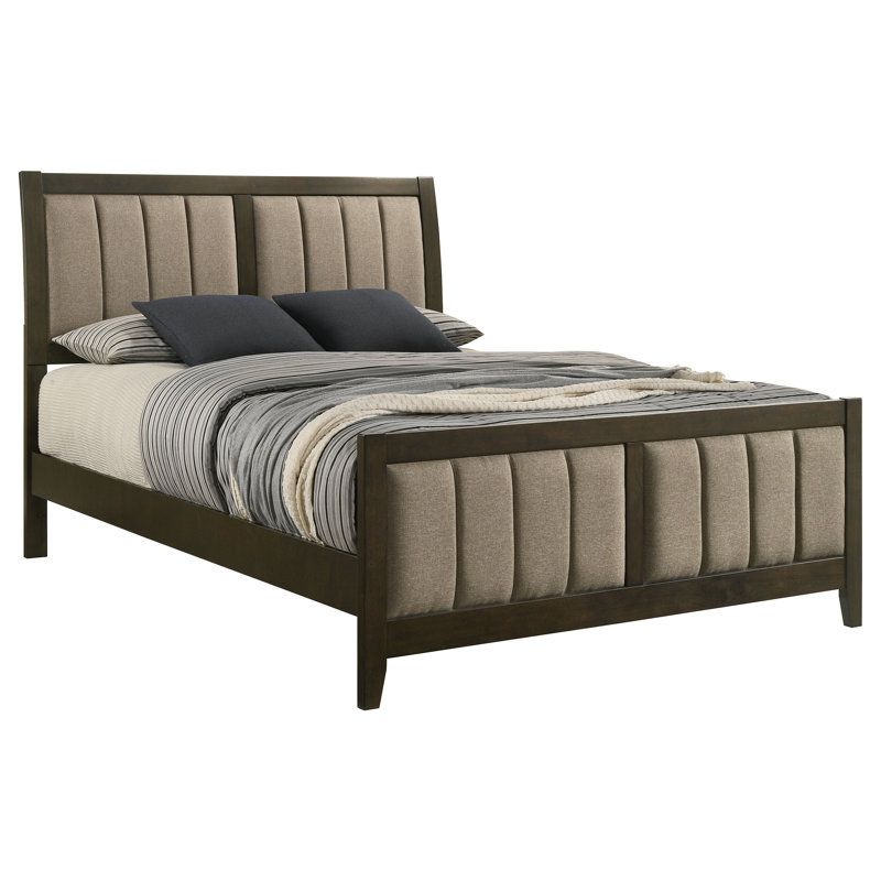 Clement Dark Cocoa 51-inch Queen Panel Bed