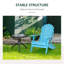 Chaise Adirondack pliante Rumill