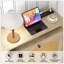 Shoe Storage Cabinet With Rattan Flip Doors