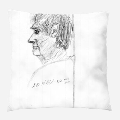 Coussin décoratif Gannaway Old Man