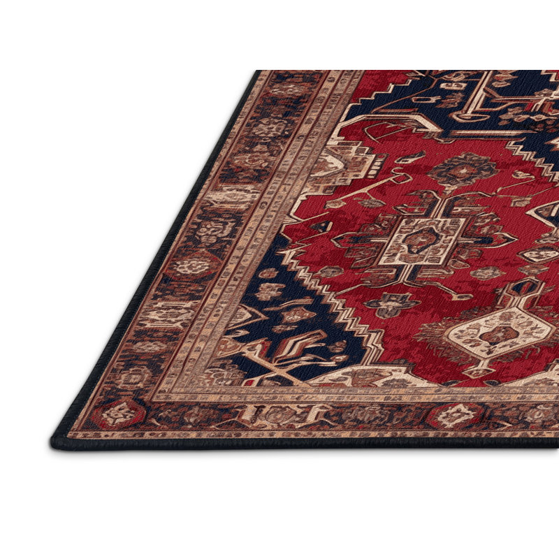 Tapis brun lavable à la machine