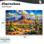 «Majestic Saguaro Desert Landscape», plaque murale par Creative Studio-404769398