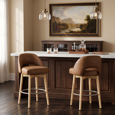 Classic 360° Swivel Stool with Lumbar Support
