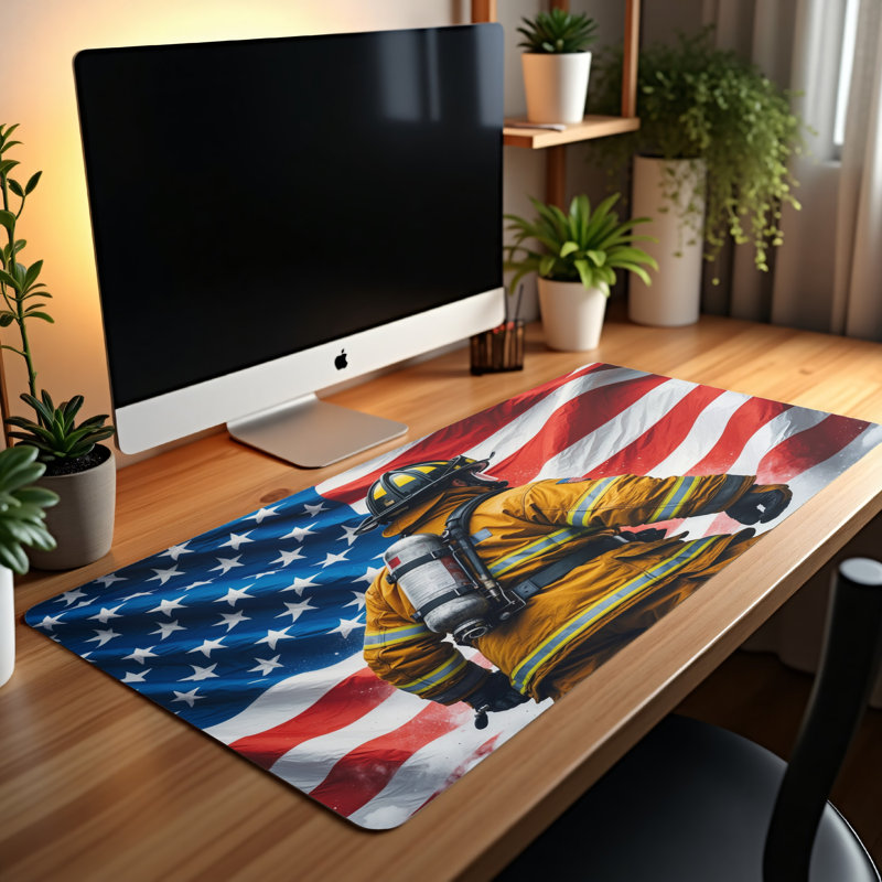 Polyester Desk Pad, 31.5x15.5