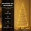  Metal Christmas Tree with Stand steel-1312751645-1312751640