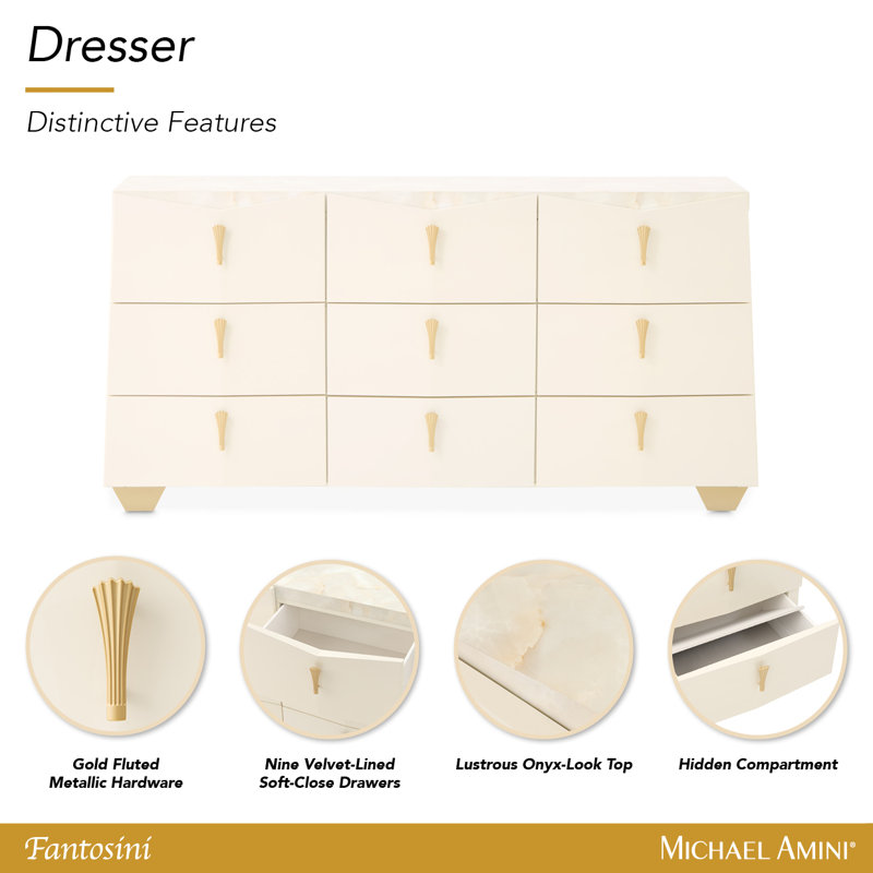 Fantosini Dresser - Creamy Pearl
