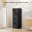 Armoire de salle de bain autoportante moderne à 4 tiroirs H 33,5 po Fortine-122544378
